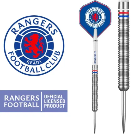 Mission Steel Football Darts - Rangers FC - Oficjalna licencja - RFC - 24g