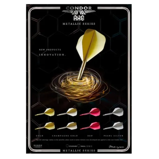 Condor Squadrons AXE Metallic - Small - Short - Gold CN448