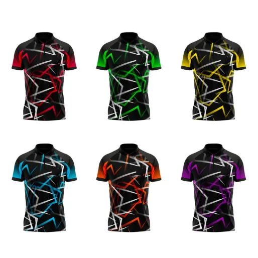 Arraz Koszula flare - czarno-żółta - S