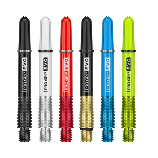 Target - darts Uchwyty Pro Grip EVO - midi - srebrne