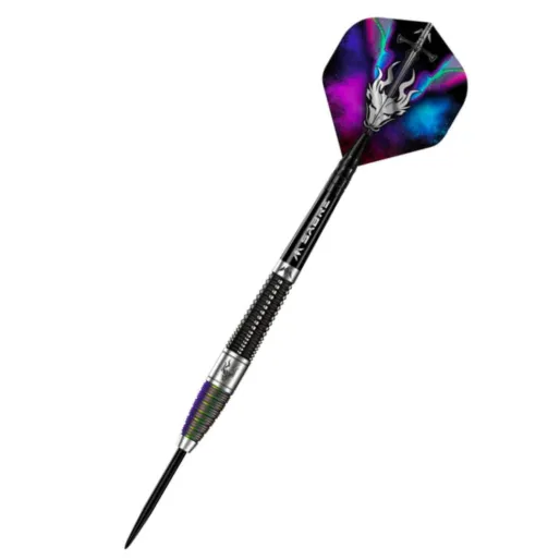 Mission Stalowe lotki Occult - czarno-koralowe - 25 g