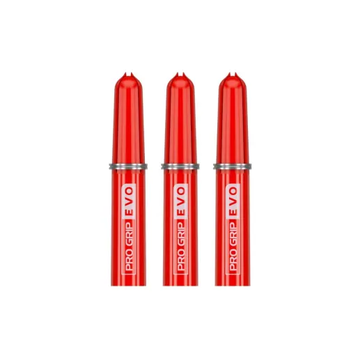 Target - darts Chwyty Pro Grip EVO - zapasowe nakładki - czerwone