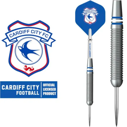 Mission Steel Football Darts - FC Cardiff City - Oficjalna licencja - 22 g