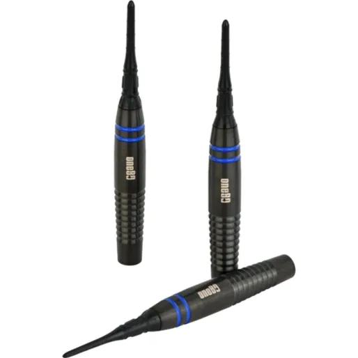 One80 Rzutki Raise B - czarne - niebieskie pierścienie - 17 g