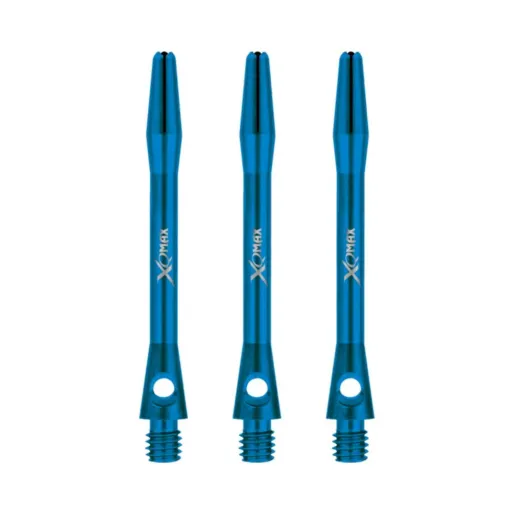 XQMax Darts Uchwyty aluminiowe - średnie - czarne