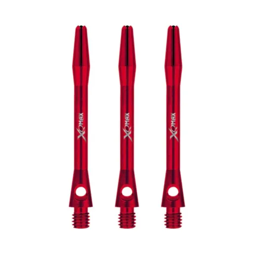 XQMax Darts Uchwyty aluminiowe - średnie - czarne