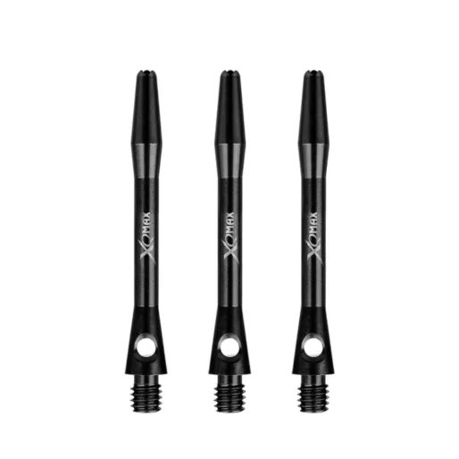 XQMax Darts Uchwyty aluminiowe - midi - czarne