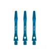 XQMax Darts Uchwyty aluminiowe - krótkie - niebieskie