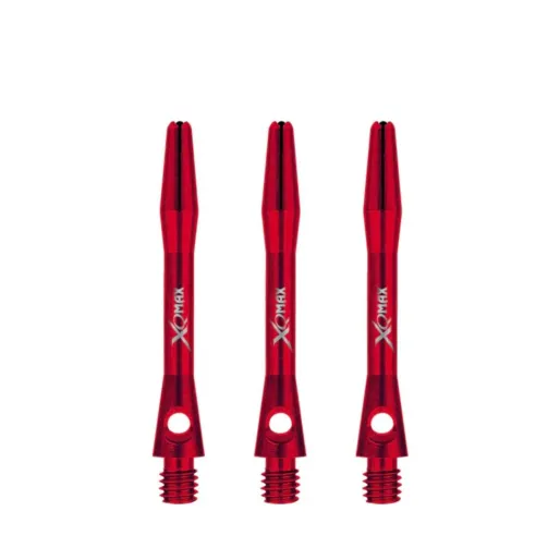 XQMax Darts Uchwyty aluminiowe - krótkie - niebieskie