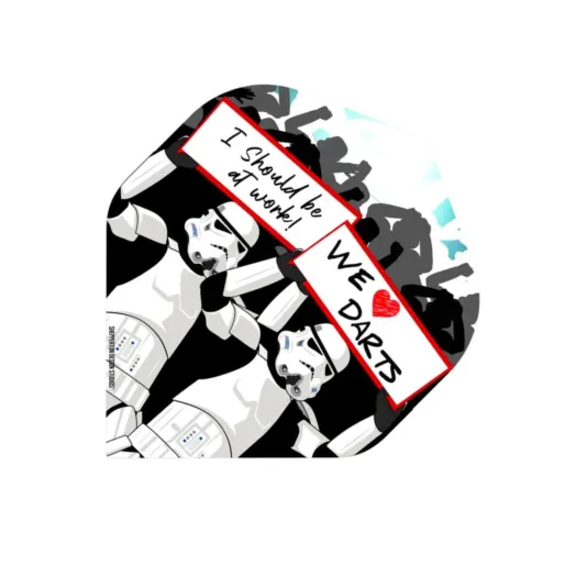 Mission Letky Original StormTrooper - Oficjalna licencja - Storm Trooper - We Love Darts - F4160