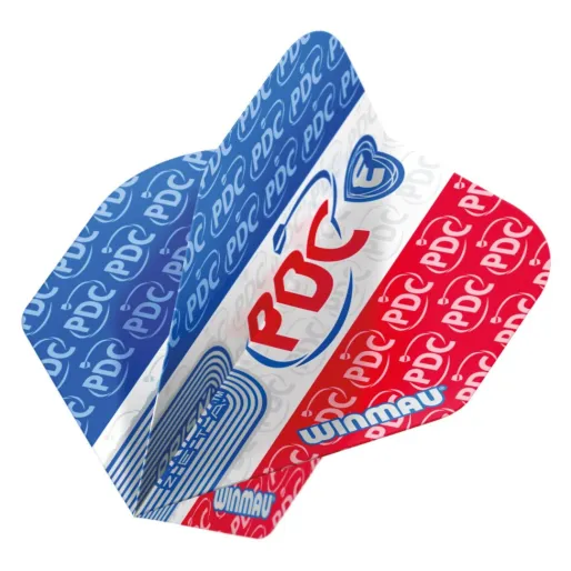 Winmau Squadrons Prism Zeta - PDC - Czerwony, niebieski i biały W6915.324