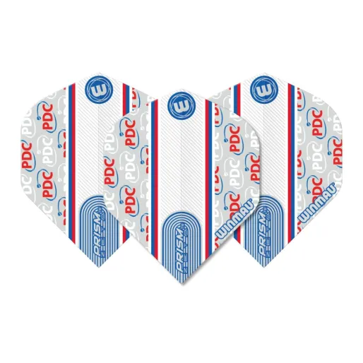Winmau Squadrons Prism Zeta - PDC - Biały W6915.327