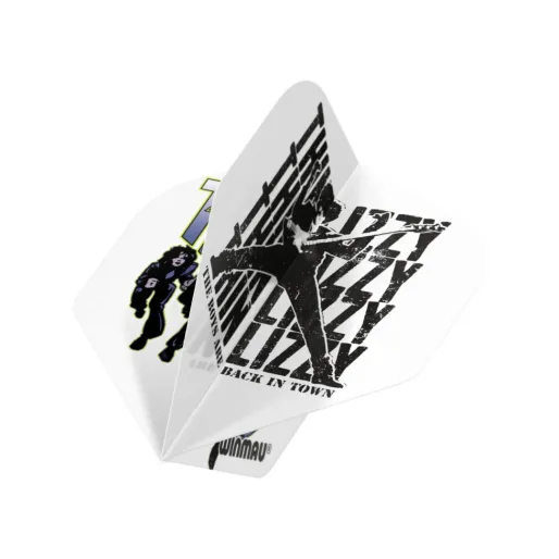 Winmau Eskadry Legend Rocka - Thin Lizzy - Biały - W6905.247