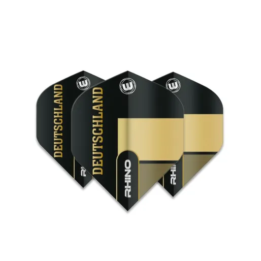 Winmau Czarno-złota flaga eskadry Rhino - Deutschland W6905.206