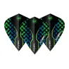 Winmau Squadrons Prism Zeta - Niebieski, czarny i zielony - Latawiec W6907.113
