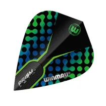 Winmau Squadrons Prism Zeta - Niebieski, czarny i zielony - Latawiec W6907.113