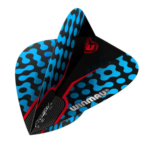 Winmau Squadrons Prism Zeta - Niebieski, czarny i czerwony - Latawiec W6907.111