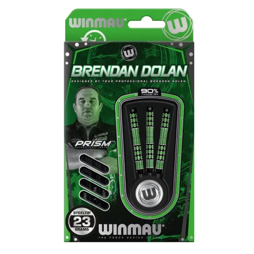 Winmau Stalowe rzutki Brendan Dolan - 23g