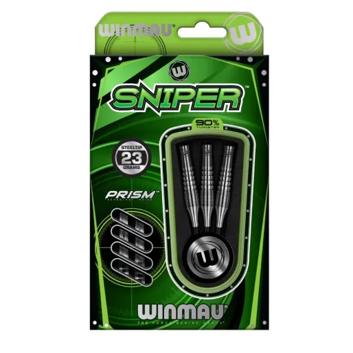 Winmau Rzutki Steel Sniper - 90% wolframu - 23 g