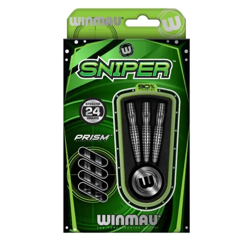 Winmau Rzutki Steel Sniper - 90% wolframu - 24 g