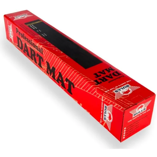 Bull's NL Wytrzymała gumowa mata do rzutek - dywan do celu - gumowa mata + oche