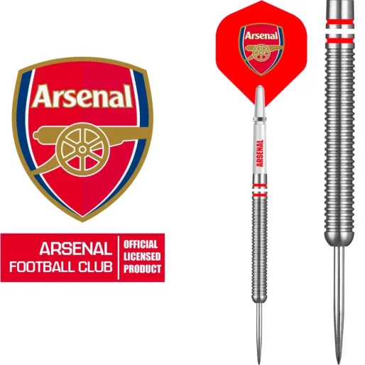Mission Stalowe rzutki piłkarskie - FC Arsenal - Oficjalna licencja - The Gunners - 24 g
