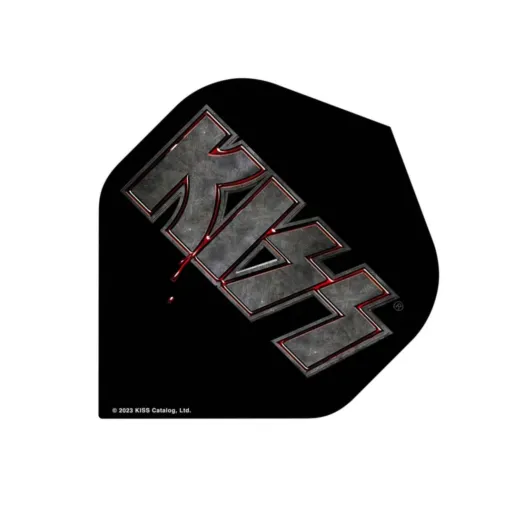 Mission Letky Kiss - Oficjalna licencja - F1 - Czarny - Krwawe logo F4174