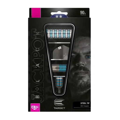 Target - darts Rzutki stalowe Adrian Lewis - czarne - Swiss Point - 22g