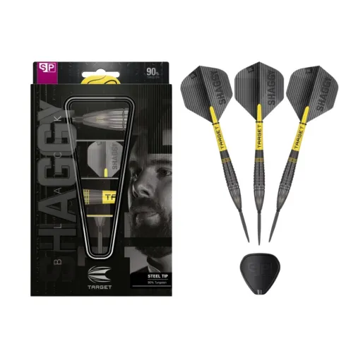 Target - darts Rzutki stalowe Scott Williams - czarne - Swiss Point - 25g