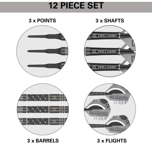 Target - darts Rzutki Dimitri Van den Bergh - Echo - 20g
