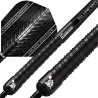 Harrows Rzutki Steel Supergrip Black - 23 g