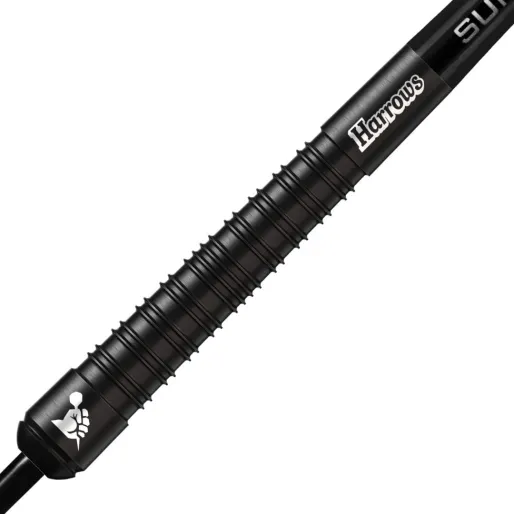 Harrows Rzutki Steel Supergrip Black - 23 g