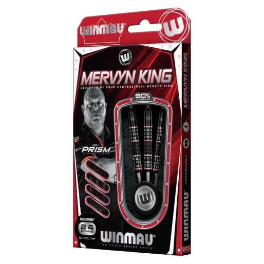 Winmau Rzutki Steel Mervyn King - Edycja Specjalna - 24g
