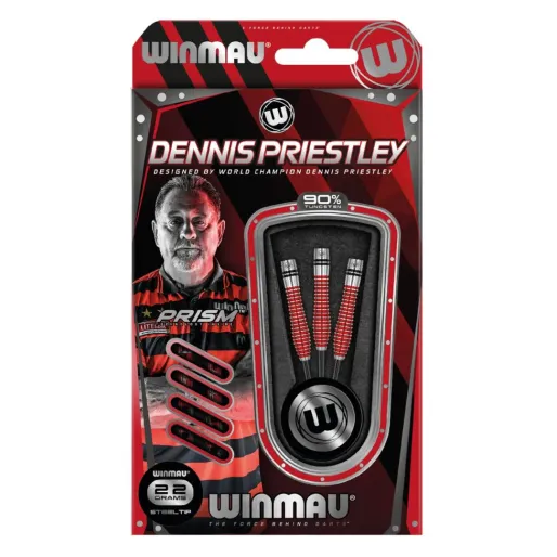 Winmau Stalowe lotki Dennis Priestley S.E. - 22 g