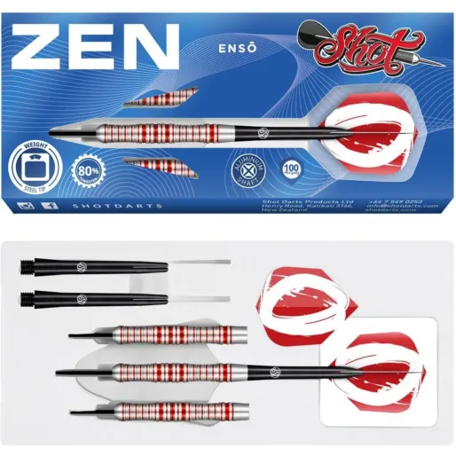 Shot Stalowe lotki Zen Enso - 24 g