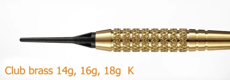 Harrows Darts Club Brass - 18g K