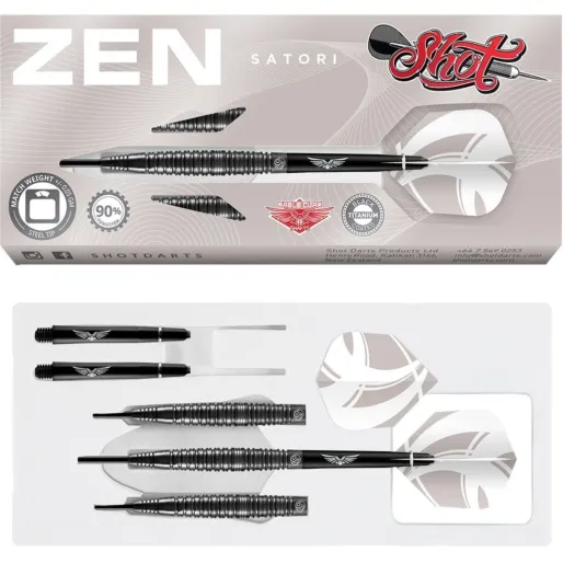 Shot Stalowe lotki Zen Satori - 24 g