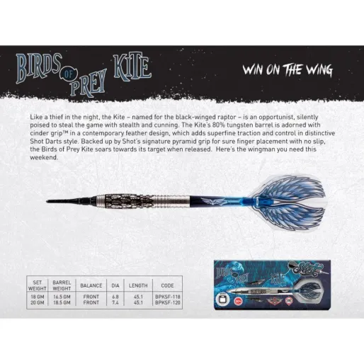 Shot Rzutki Birds of Prey - Kite - 18g