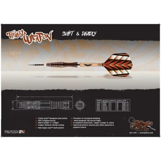 Shot Stalowa broń plemienna I - 23 g