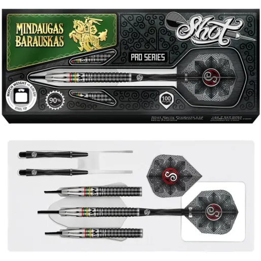 Shot Šipky Pro Series - Mindaugas Barauskas - 18g