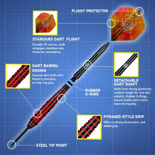 Shot Strzały Steel Value Range - Mystic - mosiądz platerowany na czerwono - 25 g