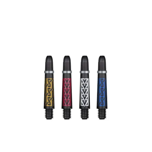 Shot Uchwyty Koi Carbon - krótkie - złote