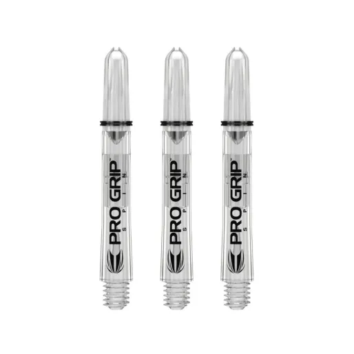 Target - darts Uchwyty Pro Grip Spin - midi - przezroczyste