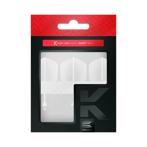 Target - darts K-Flex - No6 - Short - White TRG410003