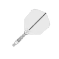 Target - darts K-Flex - No6 - Short - Clear TRG410006