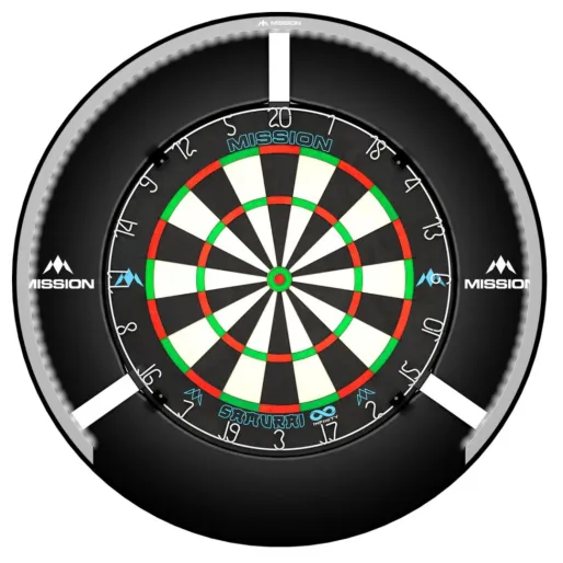 Mission Torus 270 Light - sizalowe oświetlenie docelowe - srebrny