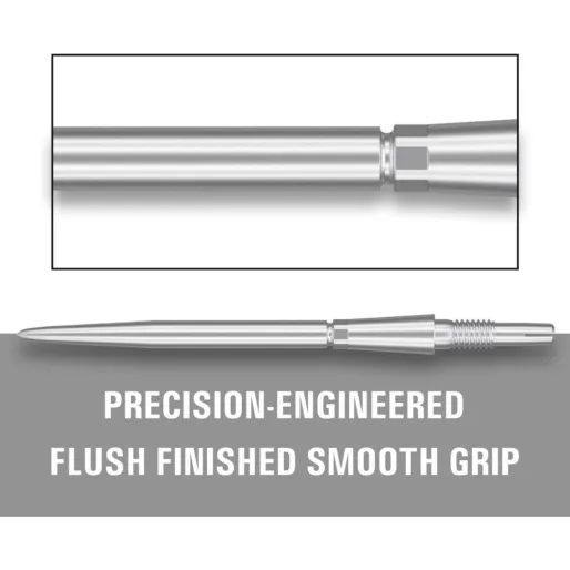 Target - darts Metalowe końcówki - Swiss Points - Storm - Black - 30 mm