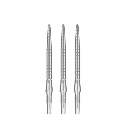 Target - darts Metalowe wskazówki - Swiss Points - Storm Quartz - Silver - 30 mm