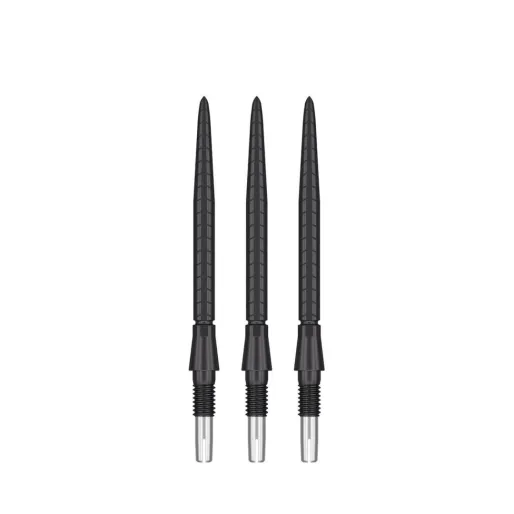 Target - darts Metalowe wskazówki - Swiss Points - Storm Quartz - Czarny - 30 mm
