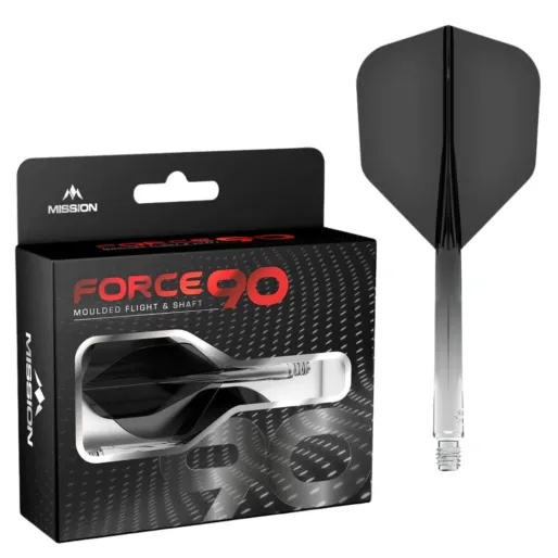 Mission Letky Force 90 - Gradient - Standard No6 - Średni - Czarny F4478